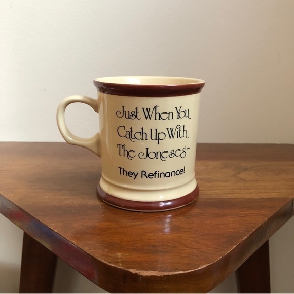 VINTAGE ‘Catching up with the Joneses’ Mug - Picture 7 of 7
